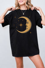 The smiling crescent moon tee