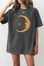 The smiling crescent moon tee