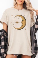 The smiling crescent moon tee