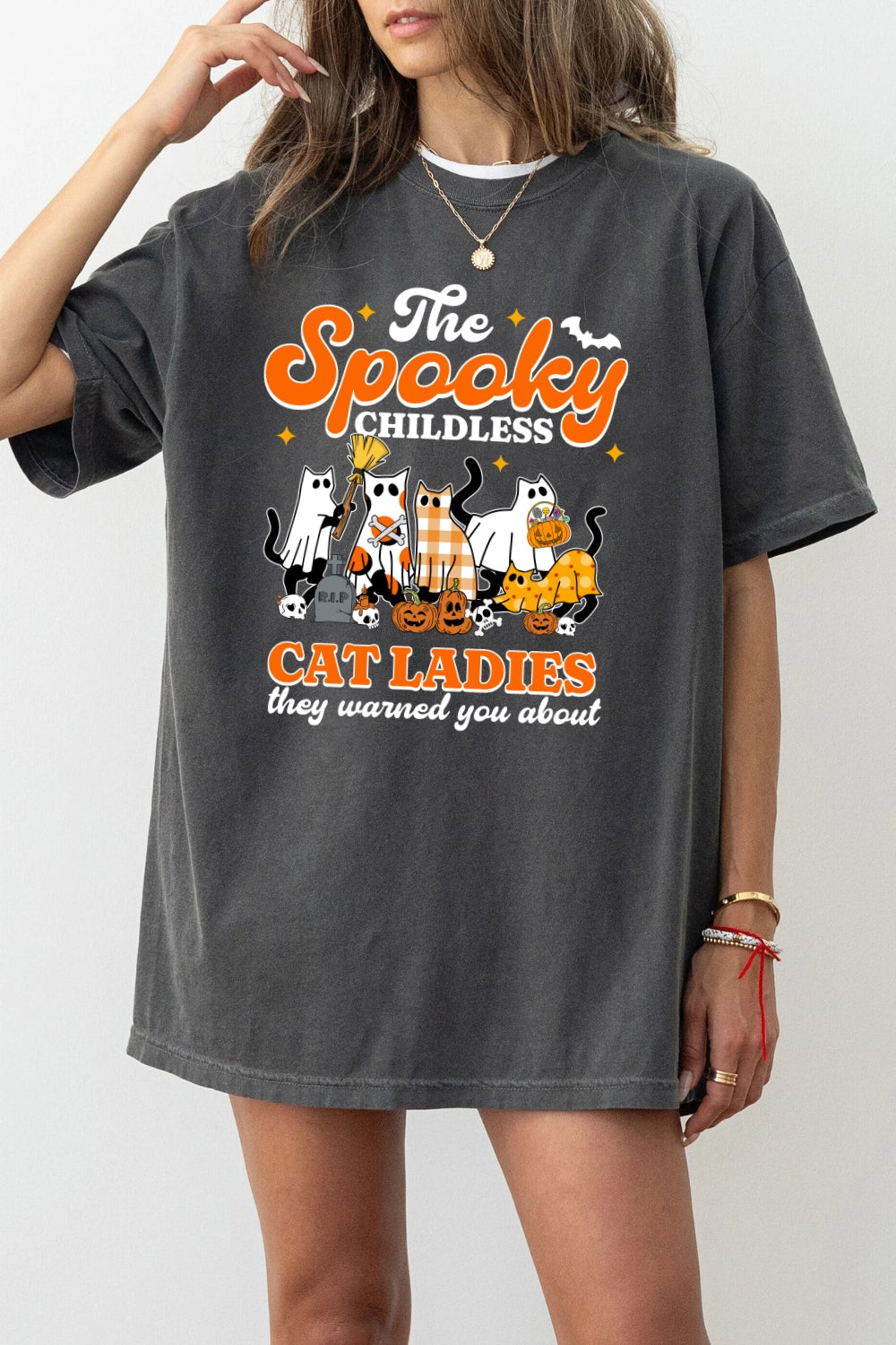 The spooky childless cat ladies tee