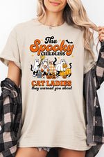 The spooky childless cat ladies tee
