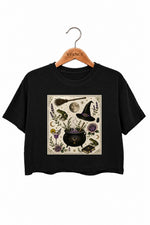 The witch's belongings crop top
