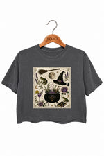 The witch's belongings crop top