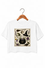 The witch's belongings crop top