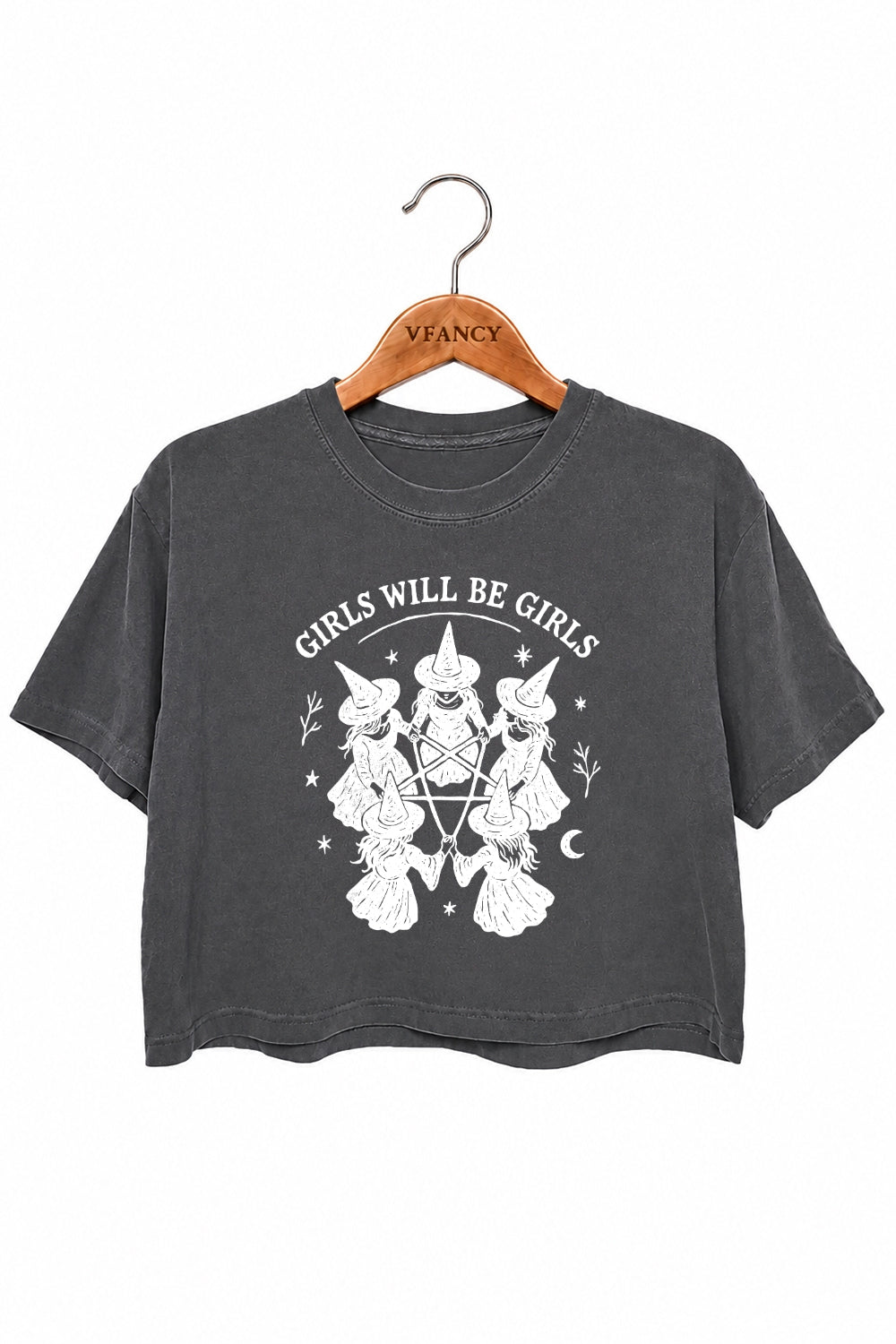 The witches hold hands crop top