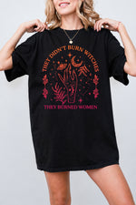 They didn't burn witches moon tee