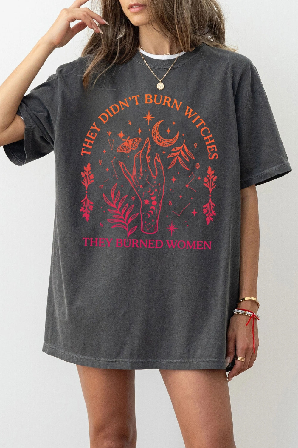 They didn't burn witches moon tee