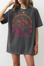They didn't burn witches moon tee