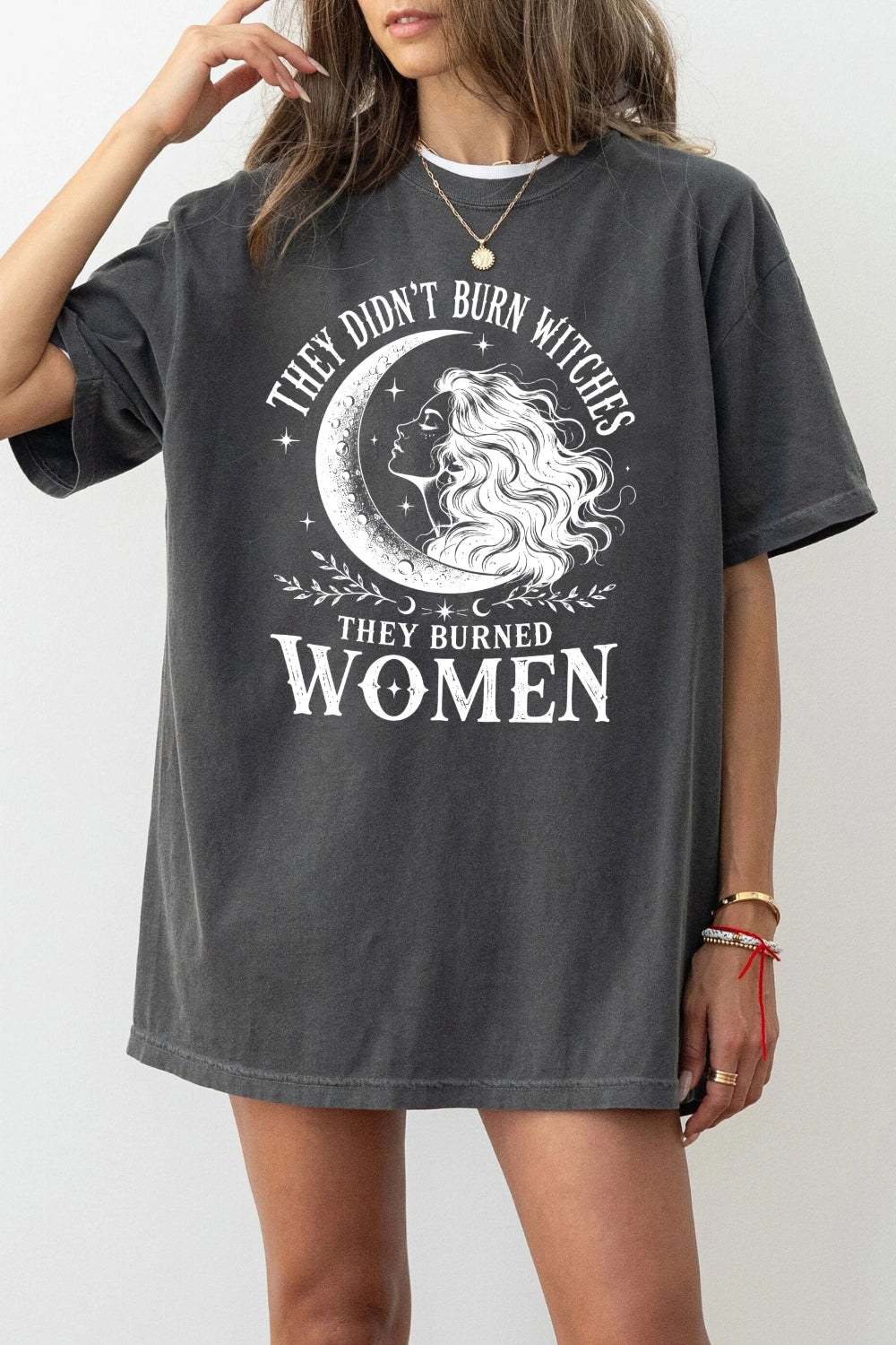 They didn't burn witches moonlight tee