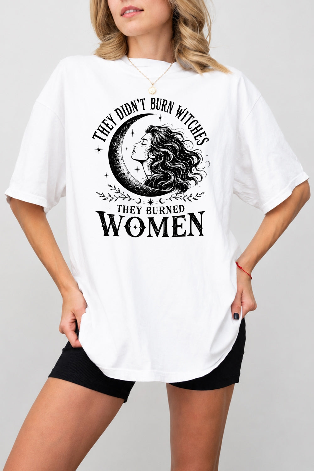 They didn't burn witches moonlight tee