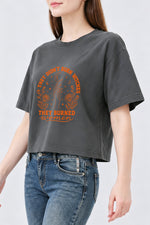 They didn t burn witches rose crop top