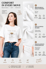Tini time espresso martini crop top