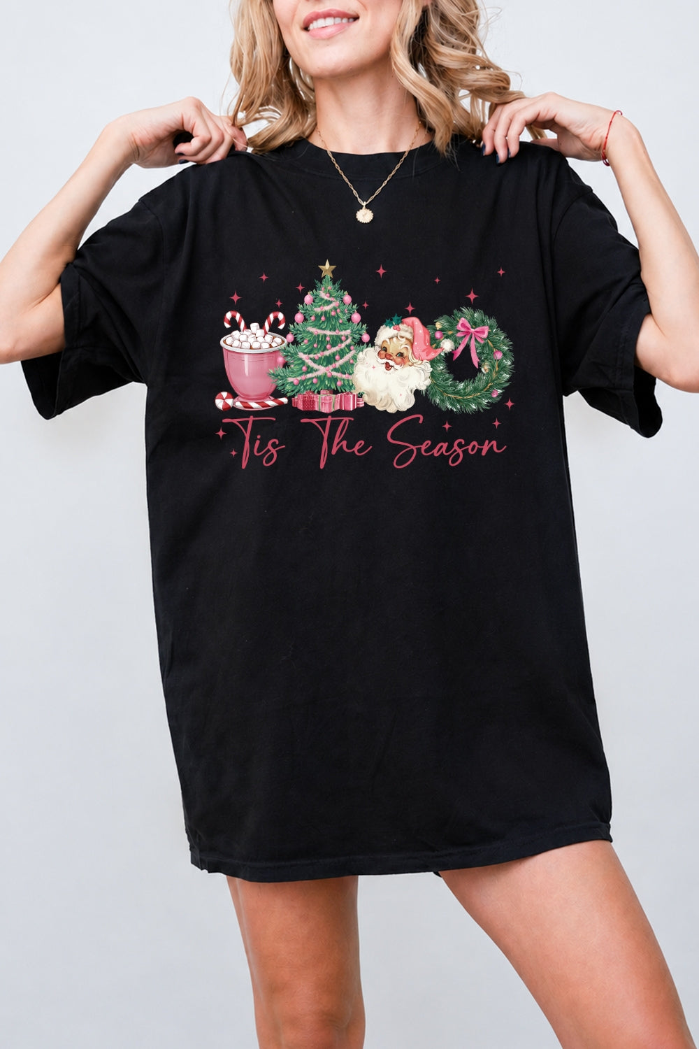 Tis the season cute christmas tee