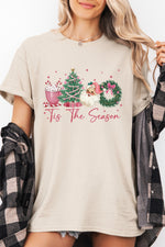 Tis the season cute christmas tee