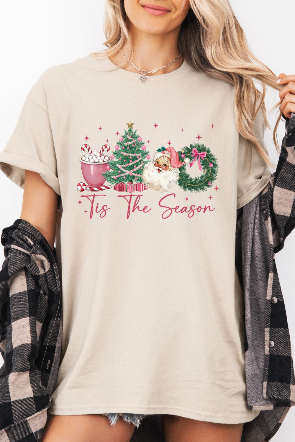 Tis the season cute christmas tee