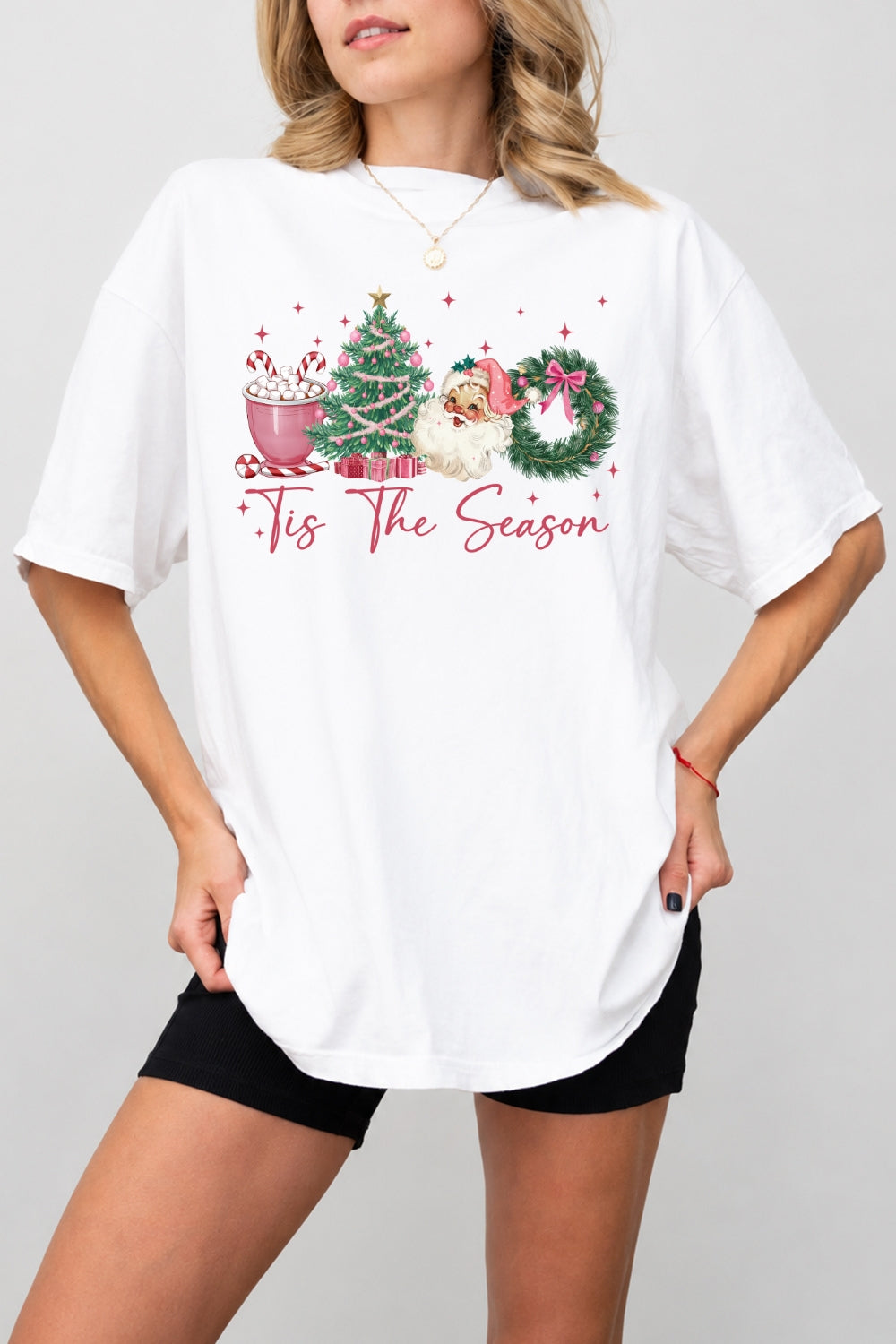 Tis the season cute christmas tee