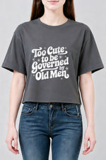 Too cute to be crop top