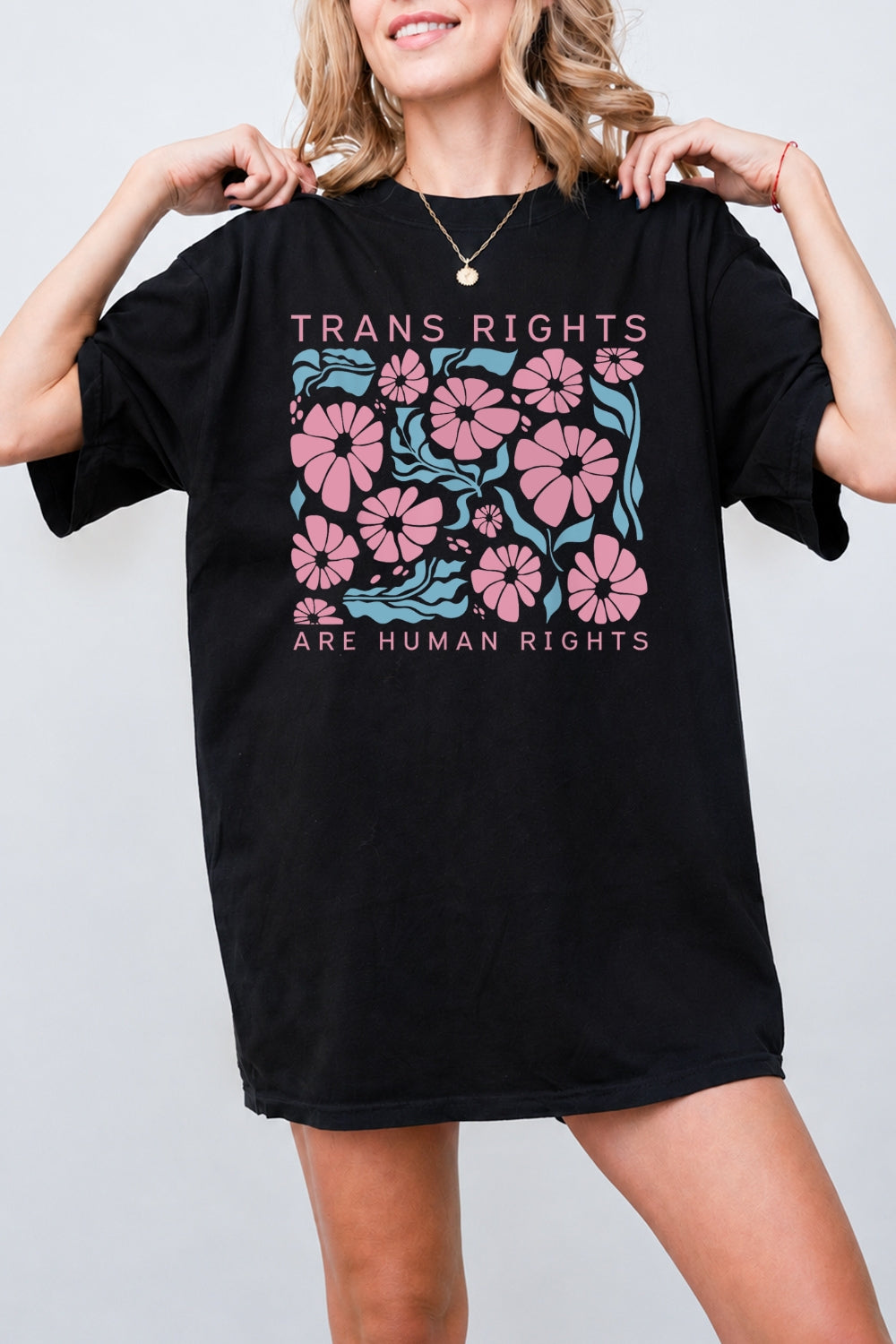 Trans rights are human rights tee