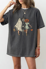 Trick or treat besties halloween tee