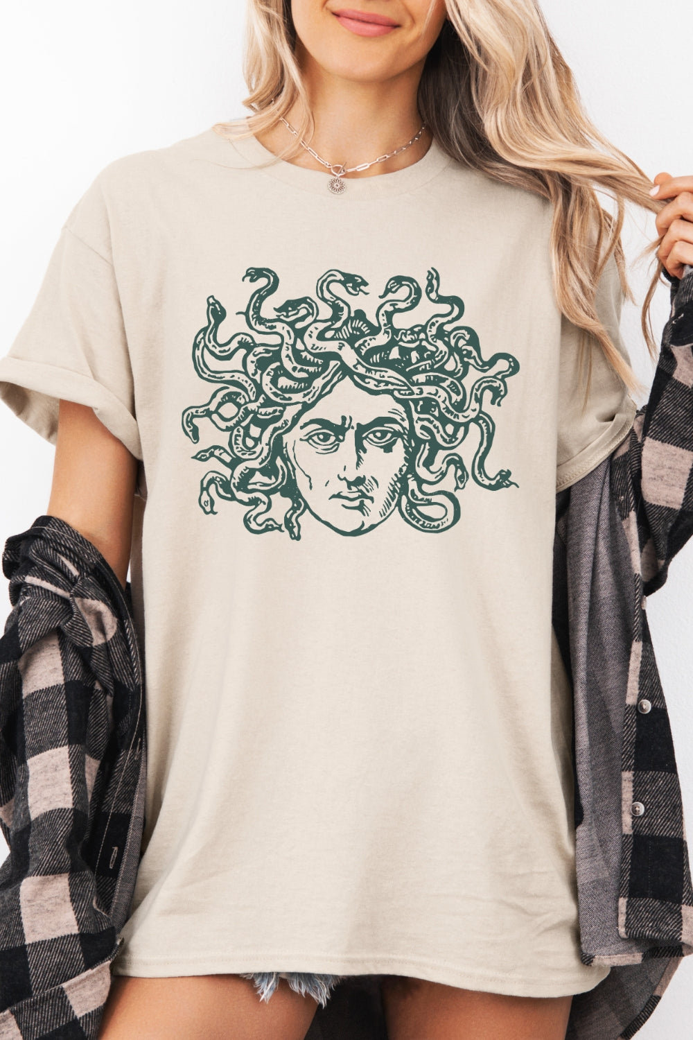 Vintage medusa head tee