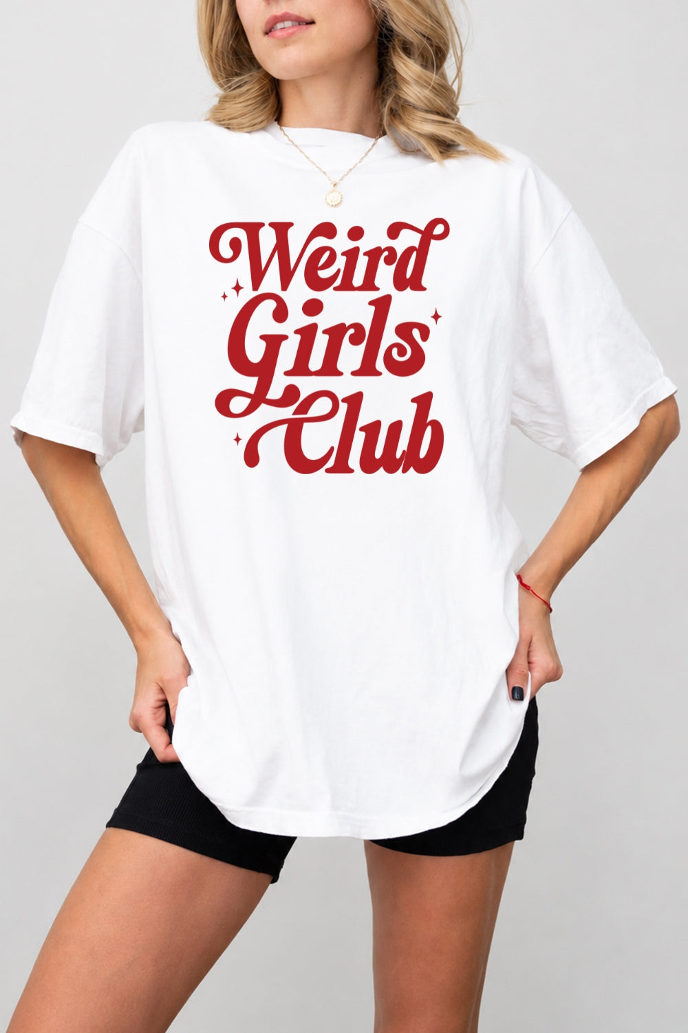 Weird girls club tee