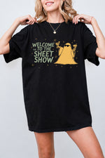 Welcome to the sheet show halloween tee