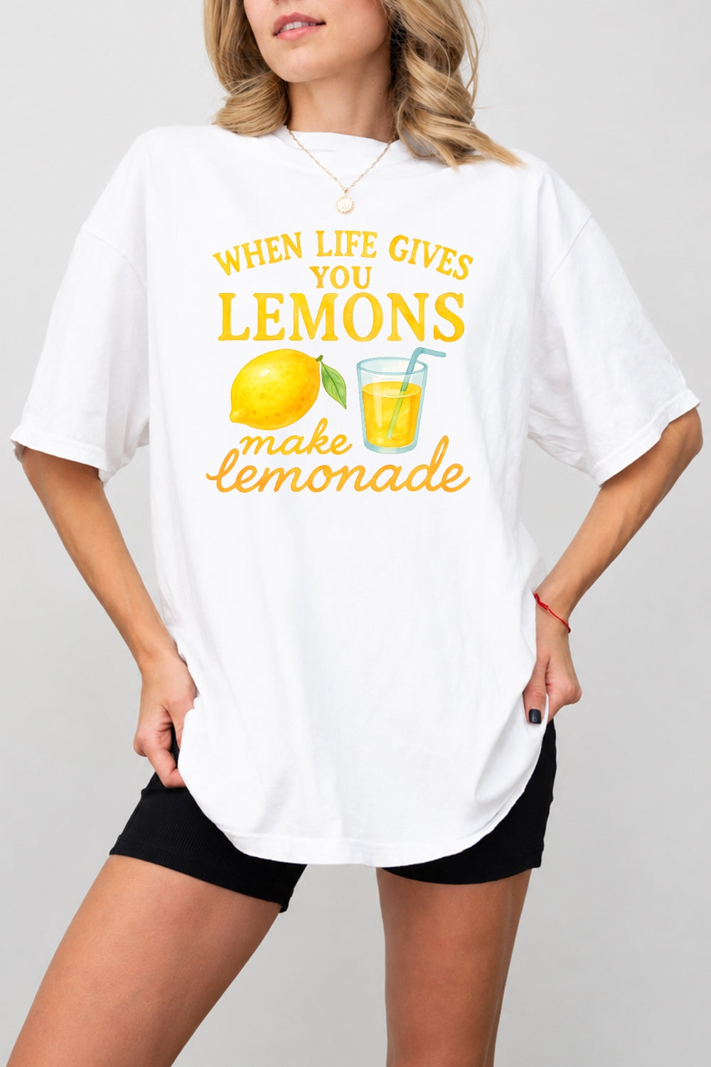 When life gives you lemons tee