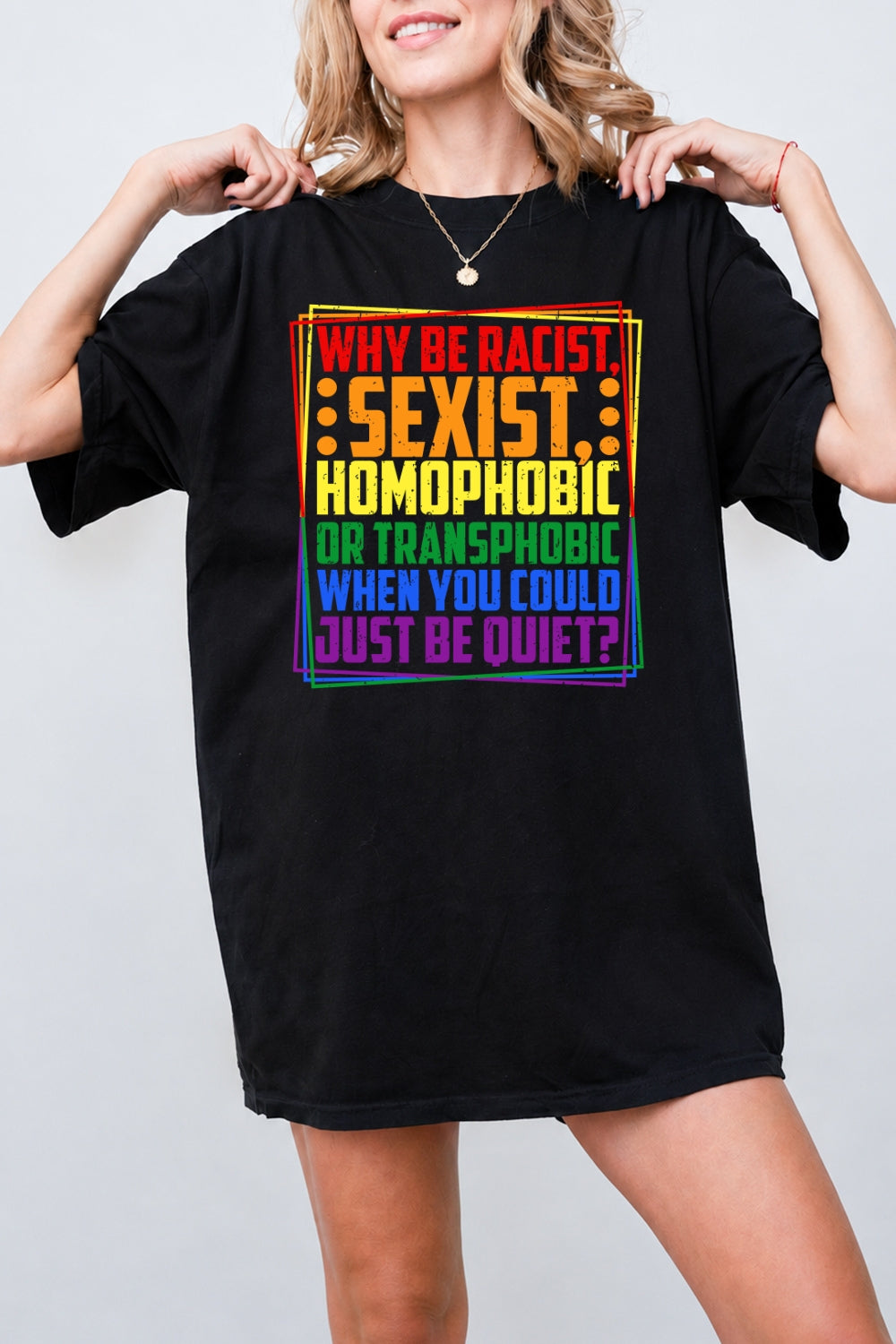 Why be question tee