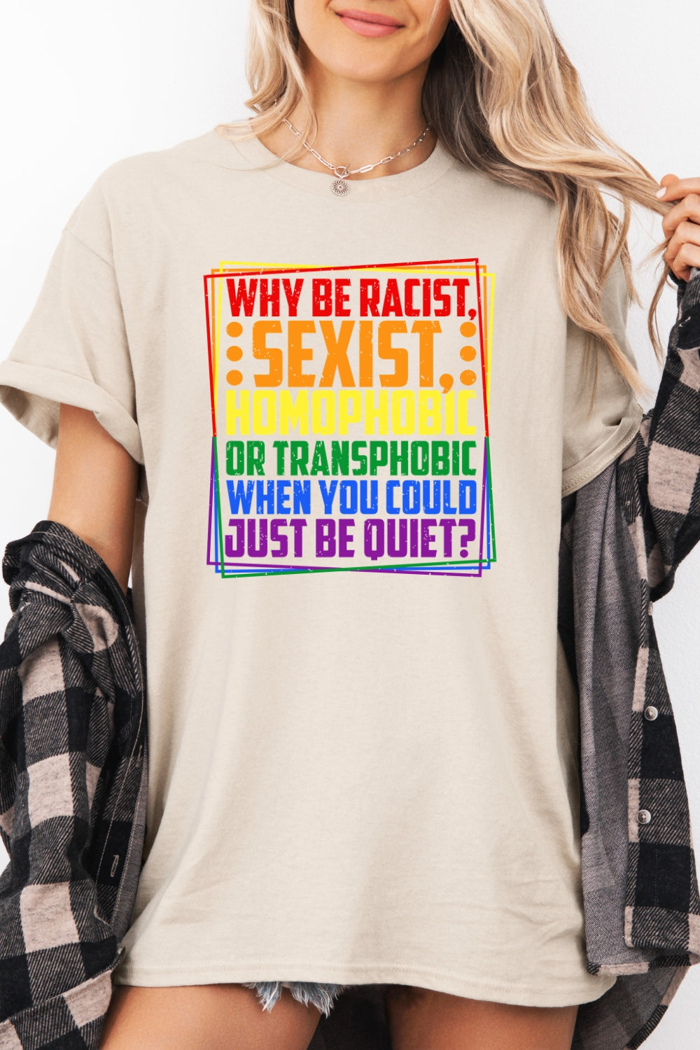 Why be question tee