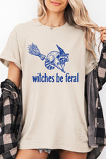 Witches be feral raccoon tee