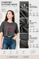 Witchy obviously crop top