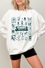 Women in science cute sweatshirt