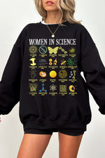 Women in science sweatshirt