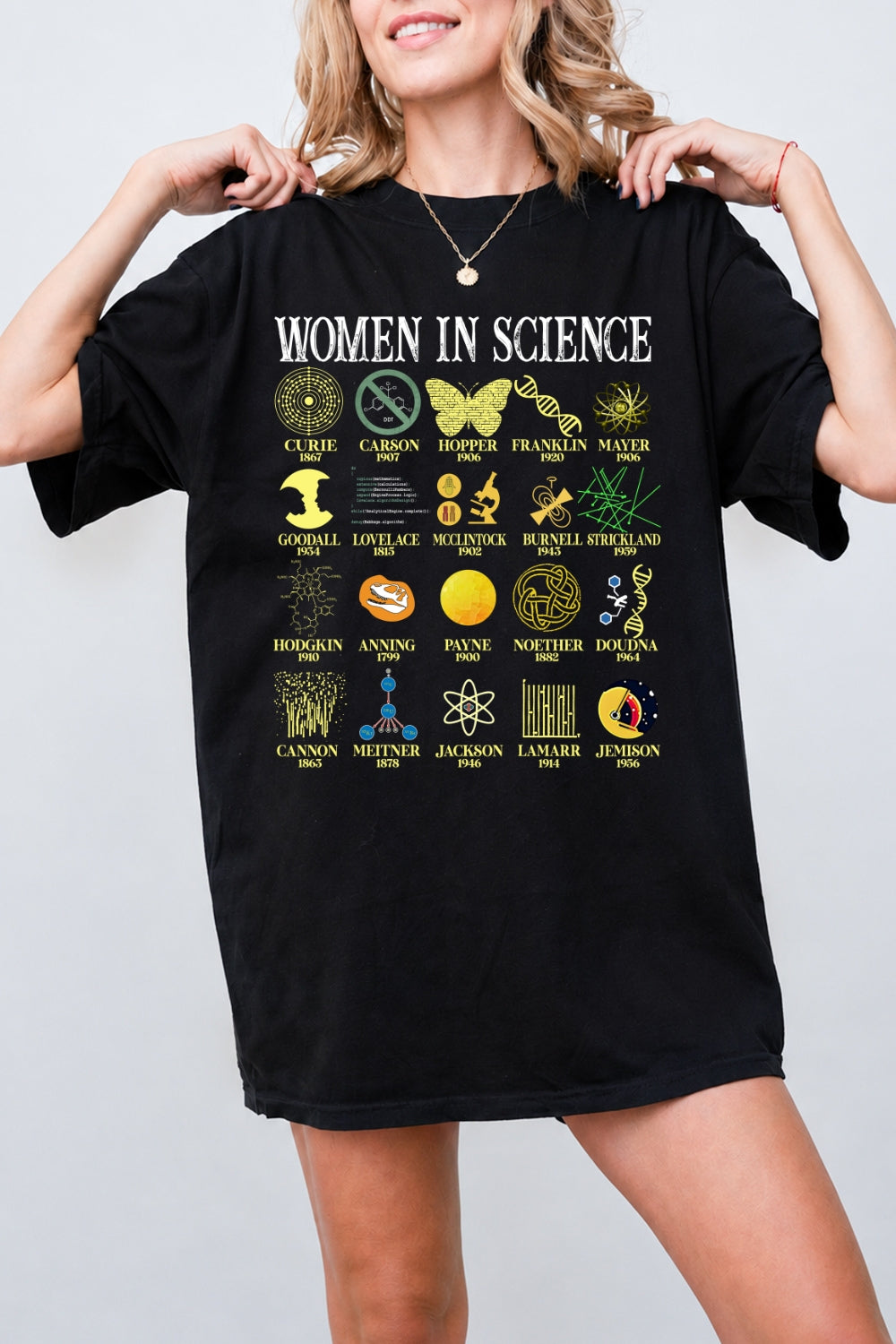 Women in science tee