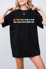 You are safe with me tee